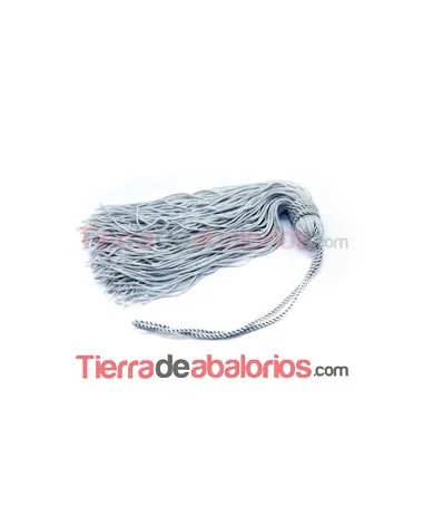 Borla Cuquillo con Cuello 12cm Gris Plata Borla Cuquillo con Cuello 12cm Gris Plata