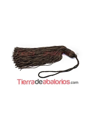 Borla Cuquillo con Cuello 12cm Marrón Chocolate Borla Cuquillo con Cuello 12cm Marrón Chocolate