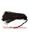 Borla Cuquillo con Bola Nudos 12cm Marrón Chocolate