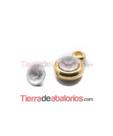 Xirius Chatón Swarovski SS39, Crystal Powder Grey Xirius Chatón Swarovski SS39, Crystal Powder Grey