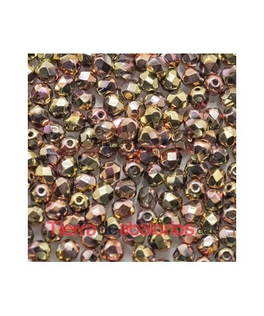 Facetada 4mm California Pink