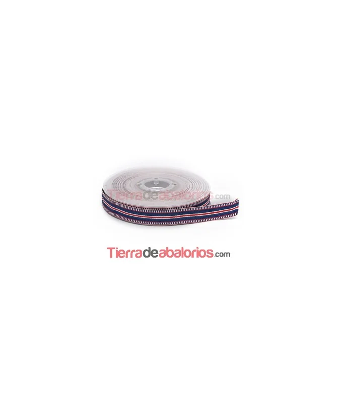 Lazo 15mm Gros-Grain Azul Marinero (Metro)