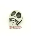 Calavera 17x13mm Agujero 10x3mm Plateada