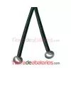 Bola Terminal 5x3,5mm Agujero 2,2mm, Plateada