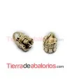 Terminal 13x8mm Agujero 5mm, Dorado