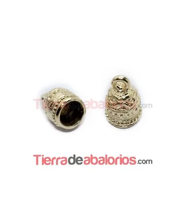 Terminal 16x10mm Agujero 7mm, Dorado