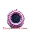 Espejo Bordado 21mm Rosa