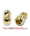 Terminal 15x8mm Agujero 5mm, Dorado