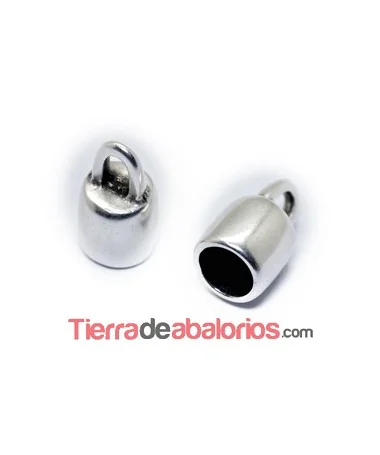 Terminal 14x8mm Agujero 6mm, Plateado Terminal 14x8mm Agujero 6mm, Plateado