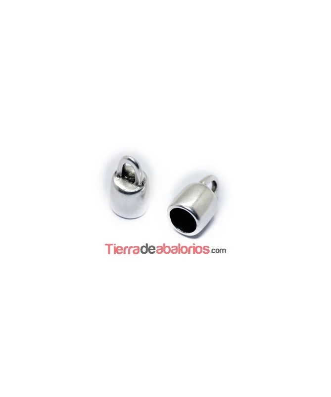 Terminal 14x8mm Agujero 6mm, Plateado