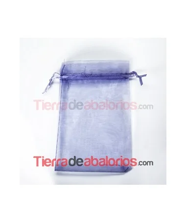 Bolsa de Organza 10x15cm. Lila