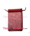 Bolsa de Organza 10x15cm. Roja