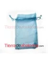 Bolsa de Organza 10x15cm. Turquesa