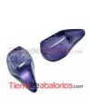 Cabujón Resina Gota Irregular 20x10mm, Morado