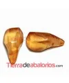 Cabujón Resina Gota Irregular 20x10mm, Champan