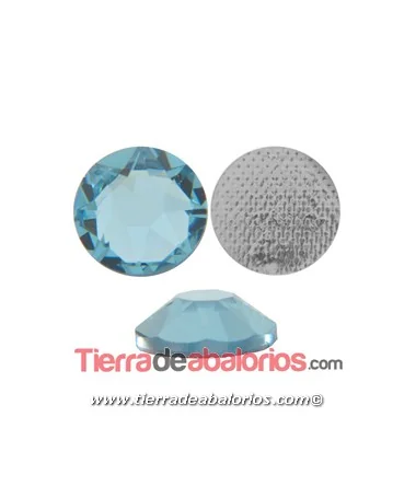 Hotfix Swarovski Xirius SS16, Aquamarine Hotfix Swarovski Xirius SS16, Aquamarine