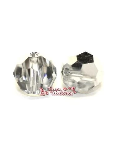 Bola Facetada Swarovski 8mm, Comet Argent Light (Plata)