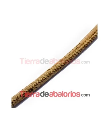 Cordón de Corcho 5mm Natural (1mt) Cordón de Corcho 5mm Natural (1mt)