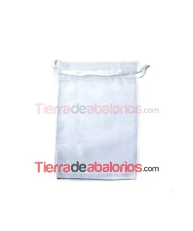 Bolsa de Organza 10x15cm. Blanca