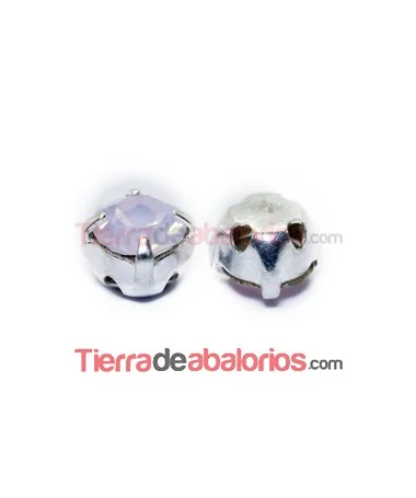 Chatón Engastado Swarovski SS20, Rose Water Opal