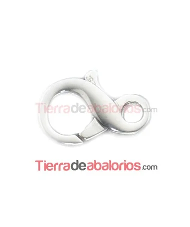 Mosquetón 20x14mm, Plata de Ley Mosquetón 20x14mm, Plata de Ley
