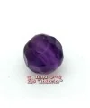 Amatista Bola Facetada 4mm Agujero 0,5mm