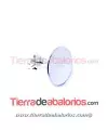 Pendiente Base Plana 10mm, Plata de Ley