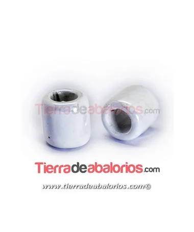 Cerámica Tubo 20x19mm Agujero 11mm, Blanco Cerámica Tubo 20x19mm Agujero 11mm, Blanco
