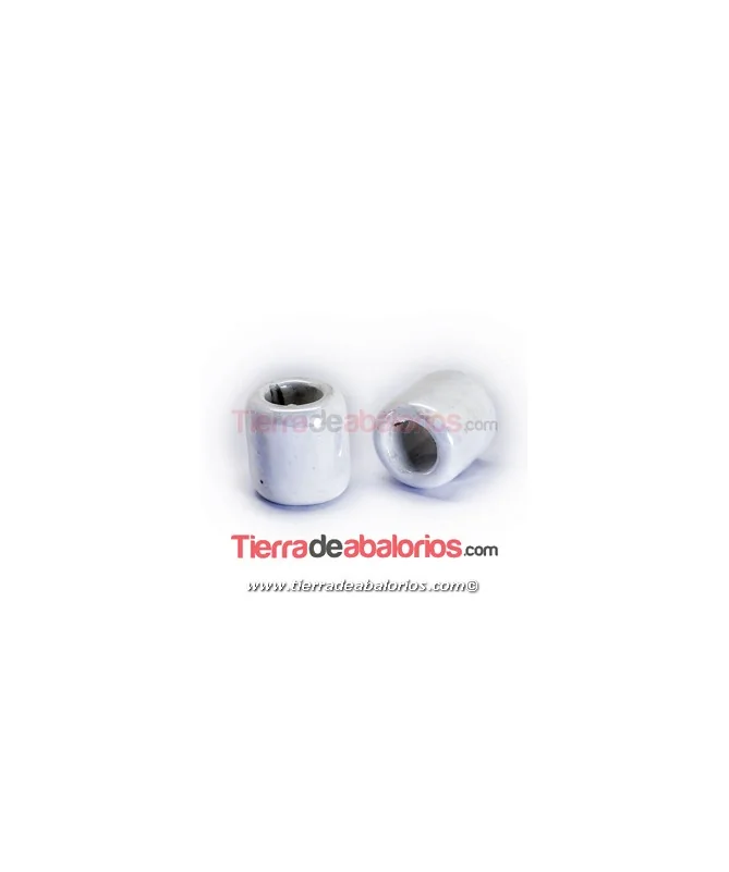 Cerámica Tubo 20x19mm Agujero 11mm, Blanco