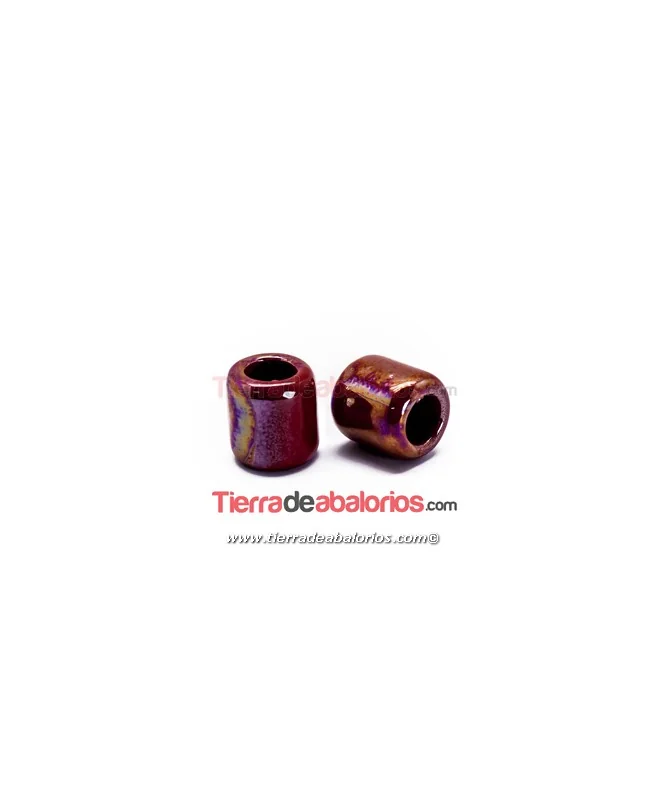 Cerámica Tubo 20x19mm Agujero 11mm, Rojo Cerámica Tubo 20x19mm Agujero 11mm, Rojo