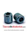 Cerámica Tubo 20x19mm Agujero 11mm, Turquesa