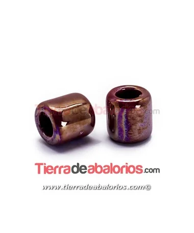 Cerámica Tubo 20x19mm Agujero 11mm, Coral Cerámica Tubo 20x19mm Agujero 11mm, Coral