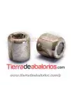 Cerámica Tubo 20x19mm Agujero 11mm, Beige/Crema