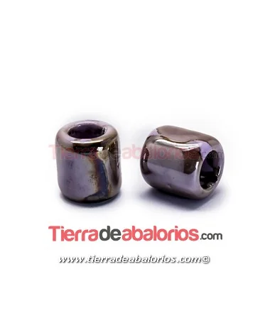 Cerámica Tubo 20x19mm Agujero 11mm, Rosa Arena
