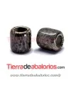 Cerámica Tubo 20x19mm Agujero 11mm, Caramelo/Capuccino