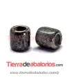 Cerámica Tubo 20x19mm Agujero 11mm, Caramelo/Capuccino
