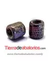 Cerámica Tubo 20x19mm Agujero 11mm, Cereza/Caramelo