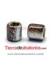 Cerámica Tubo 20x19mm Agujero 11mm, Celestial Brown