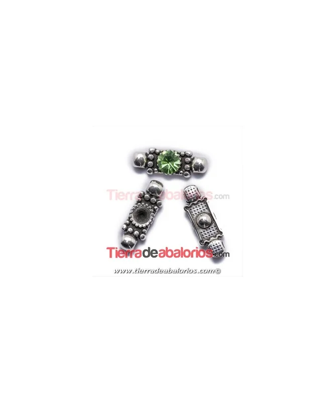 Conector 21x7mm para PP30 ó SS29, Plateado