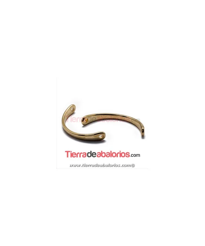 Media Pulsera 60mm, con 2 Agujeros 2,7mm, Dorada