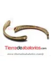Media Pulsera 60mm, con 2 Agujeros 2,7mm, Dorada