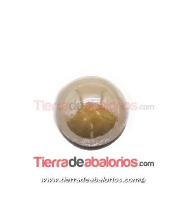 Cabujón 10mm Vainilla Perlado