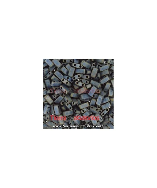 Miyuki Half-Tila 5x2,3mm Matte Metallic Silver Grey Miyuki Half-Tila 5x2,3mm Matte Metallic Silver Grey
