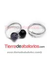 Anillo con Casquillas 17/18mm para Pegar Cuentas o Piedras