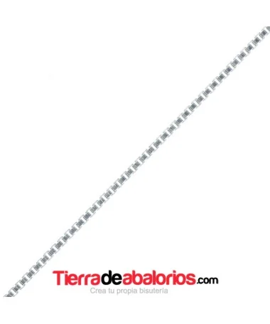 Cadena Veneciana 1mm, Plata de Ley (por metro) Cadena Veneciana 1mm, Plata de Ley (por metro)