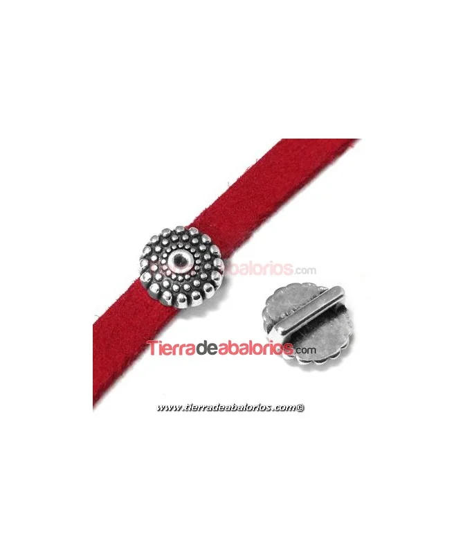 Pasador Redondo 10mm Agujero 6x2mm, Plateado