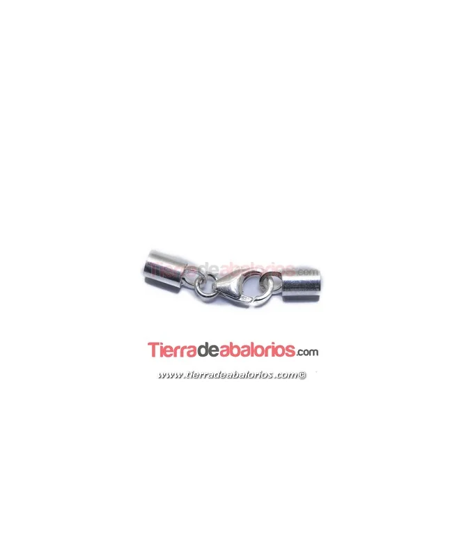 Mosquetón 8mm con Anillas y Terminal Tubo Agujero 3mm Mosquetón 8mm con Anillas y Terminal Tubo Agujero 3mm