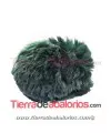 Pompón de Conejo 60mm Verde Inglés