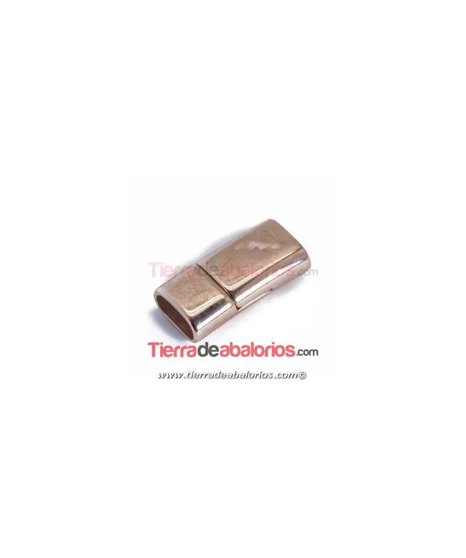 Cierre con Imán 26x12,5mm Agujero 10x5mm, Oro Rosa