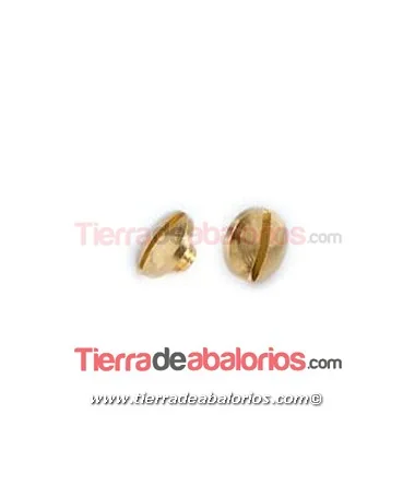 Tornillo para Pieza de Cuero, Dorado